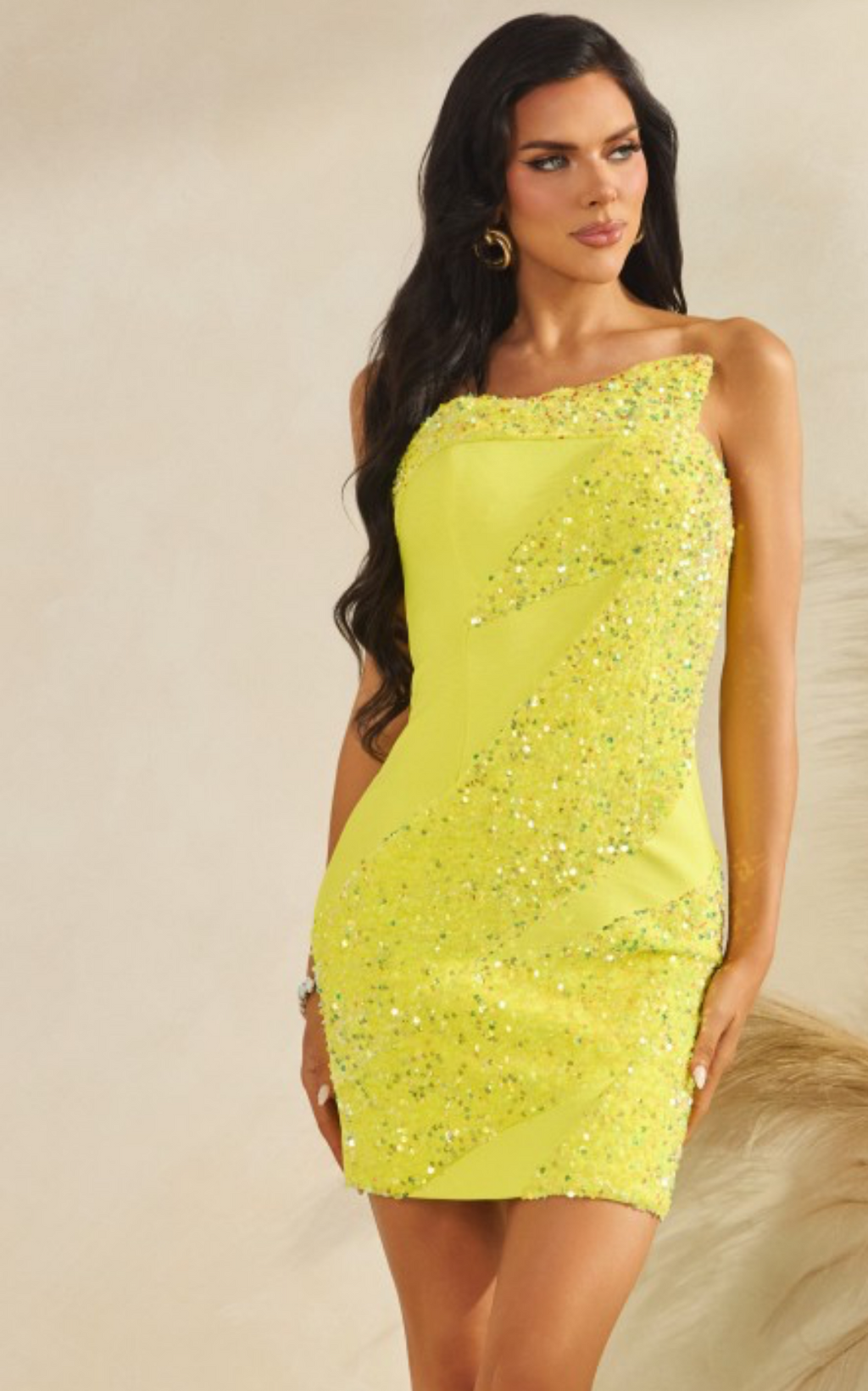 Glow bandage dress
